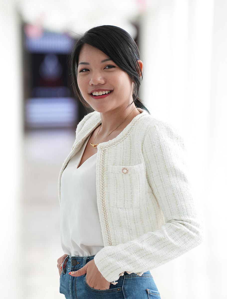 Hazel Lim, portrait-view.